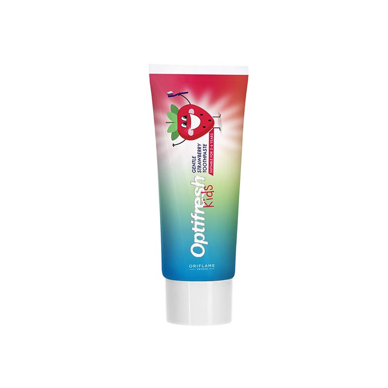 خمیردندان ملایم کودکان اپتیفرش با طعم توت فرنگی
