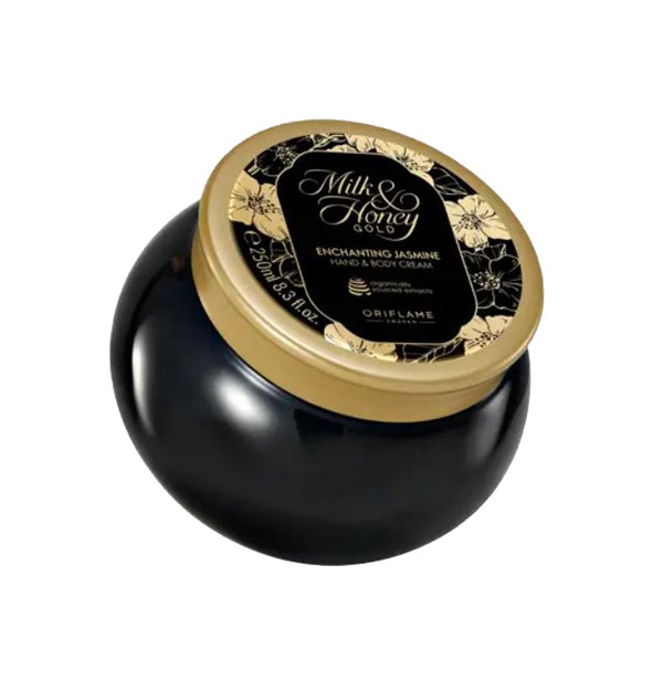 کرم کاسه ای دست و بدن شیر و عسل با رایحه جاسمین