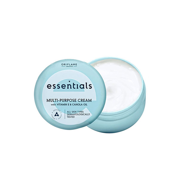 کرم چندمنظوره اسنشیالز اوریفلیم حاوی ویتامین E و روغن کانولا 